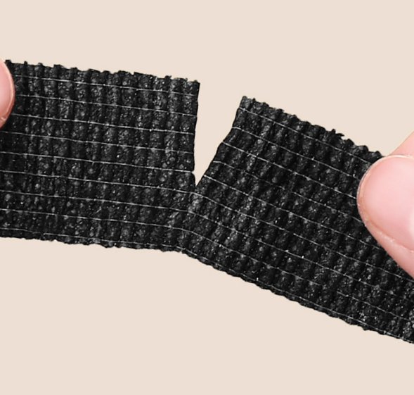 Cuộn băng keo vải không dệt bọc chân bàn ghế chống trượt chống ồn trầy sàn nhà rộng 2.5cm dài 4 mét L0354