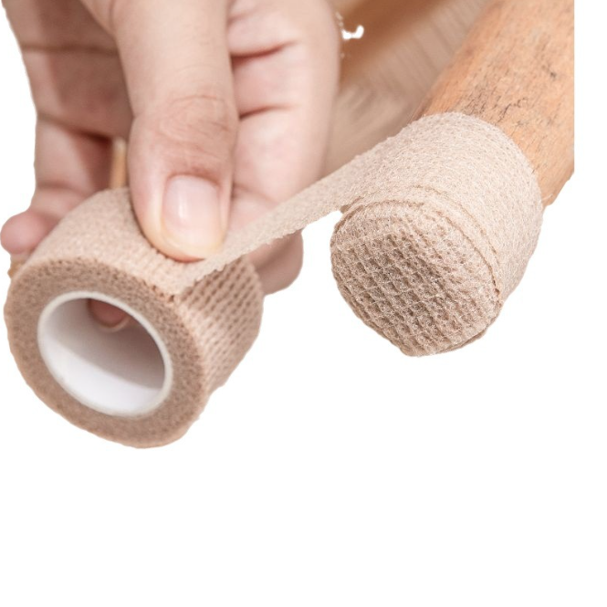 Cuộn băng keo vải không dệt bọc chân bàn ghế chống trượt chống ồn trầy sàn nhà rộng 2.5cm dài 4 mét L0354