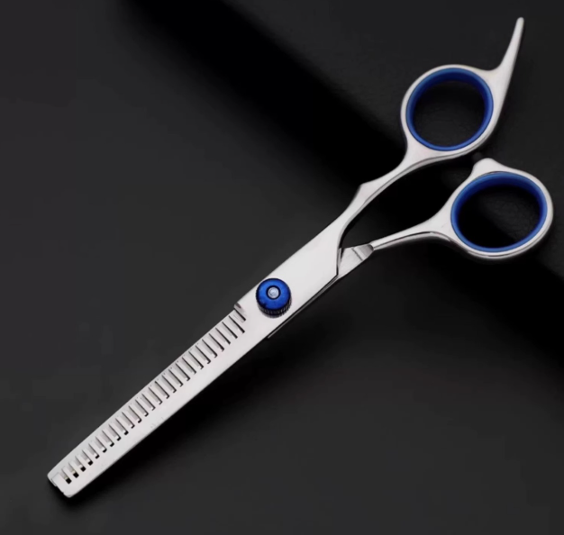 Kéo cắt tóc thẳng kéo cắt tóc răng cắt tỉa thưa tóc mái chuyên nghiệp L0411