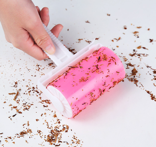 Con Lăn Bụi dính tóc lông thú cưng, cây lăn bụi dính mọi bụi bẩn trên áo, sofa, nệm ga giường L0423