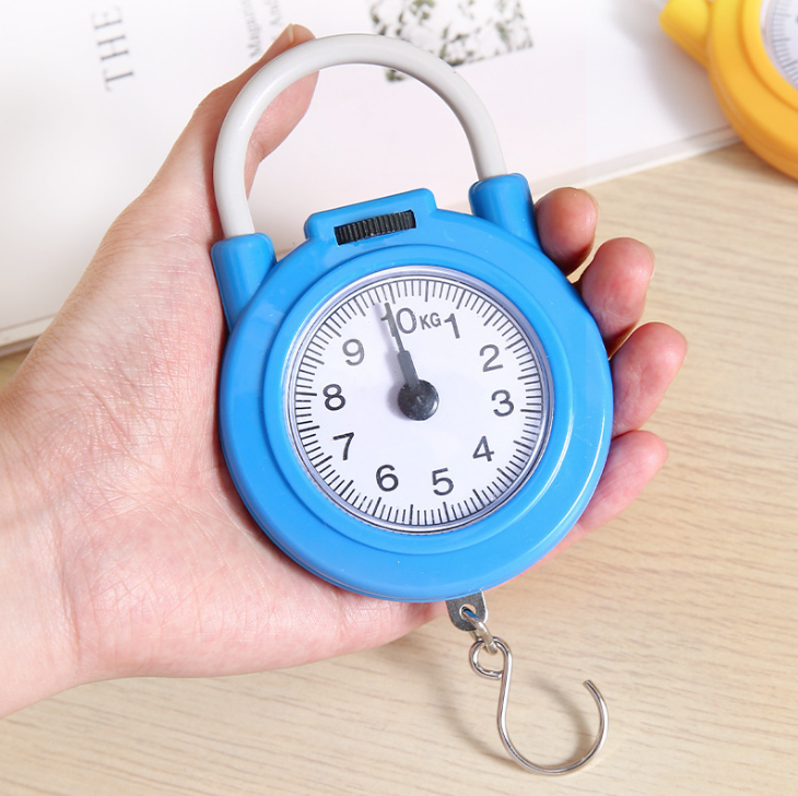 Cân lò xo 10KG thông minh tiện lợi cân gia đình bỏ túi đa chức năng cầm tay mua sắm mini L0452