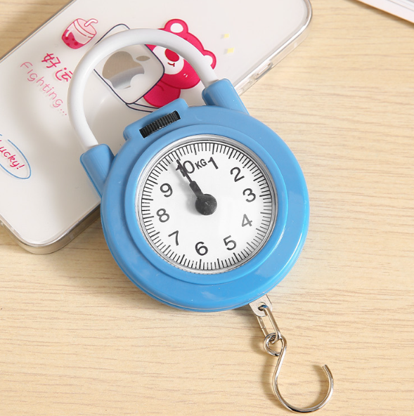 Cân lò xo 10KG thông minh tiện lợi cân gia đình bỏ túi đa chức năng cầm tay mua sắm mini L0452