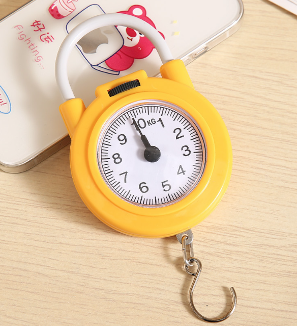 Cân lò xo 10KG thông minh tiện lợi cân gia đình bỏ túi đa chức năng cầm tay mua sắm mini L0452