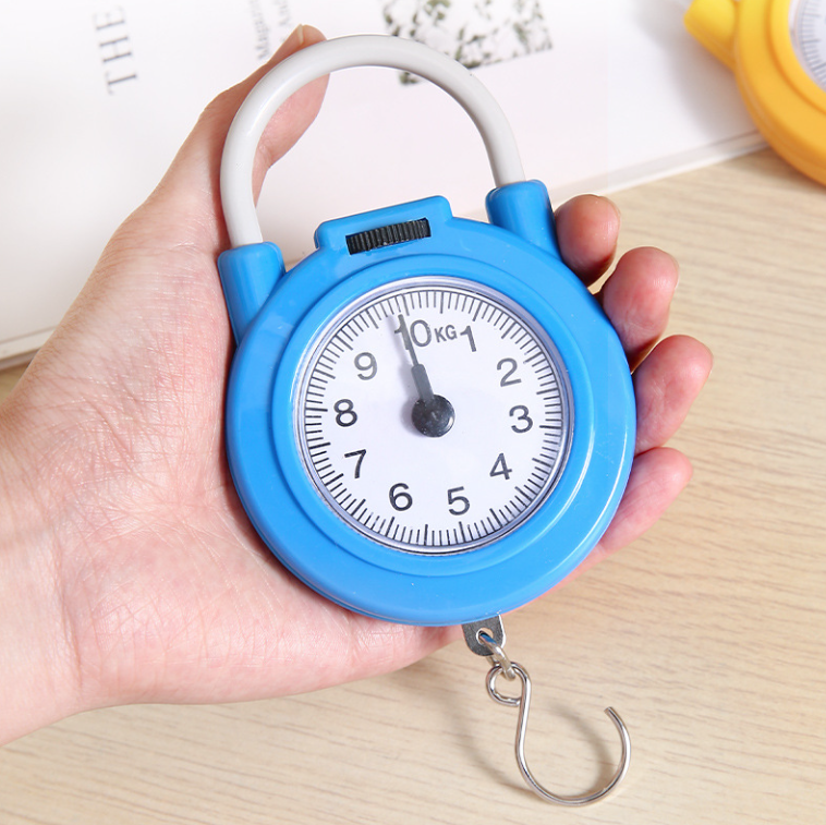 Cân lò xo 10KG thông minh tiện lợi cân gia đình bỏ túi đa chức năng cầm tay mua sắm mini L0452