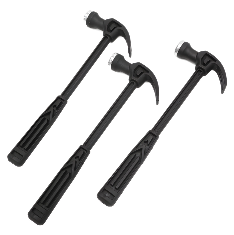 Búa nhổ đóng đinh mini búa nhỏ cán nhựa đầu thép đóng đinh, búa dụng cụ giảng dạy học sinh L0511