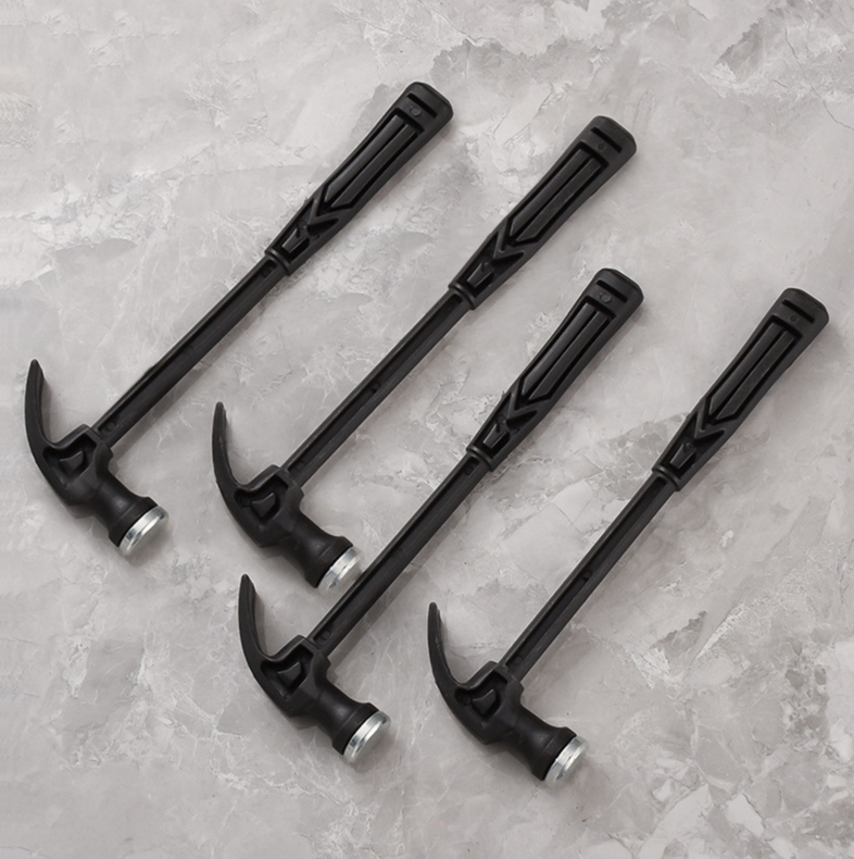 Búa nhổ đóng đinh mini búa nhỏ cán nhựa đầu thép đóng đinh, búa dụng cụ giảng dạy học sinh L0511