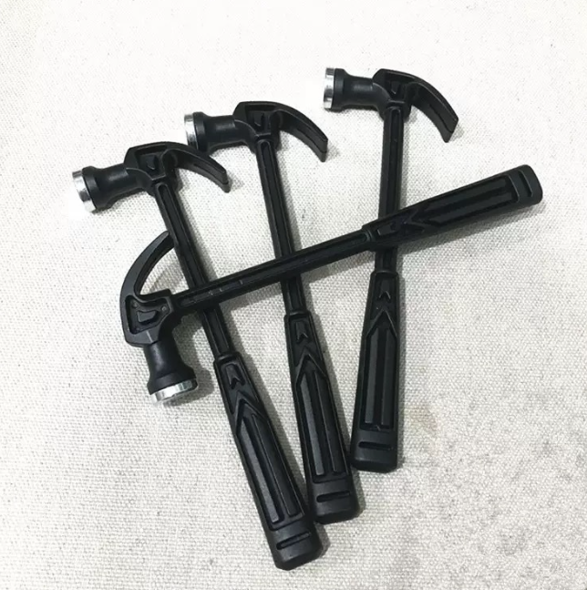 Búa nhổ đóng đinh mini búa nhỏ cán nhựa đầu thép đóng đinh, búa dụng cụ giảng dạy học sinh L0511