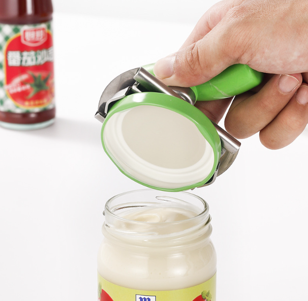 Dụng cụ mở hộp bằng thép không gỉ mở nắp chai nhà bếp, dụng cụ đóng mở nắp vừa các loại hộp L0522