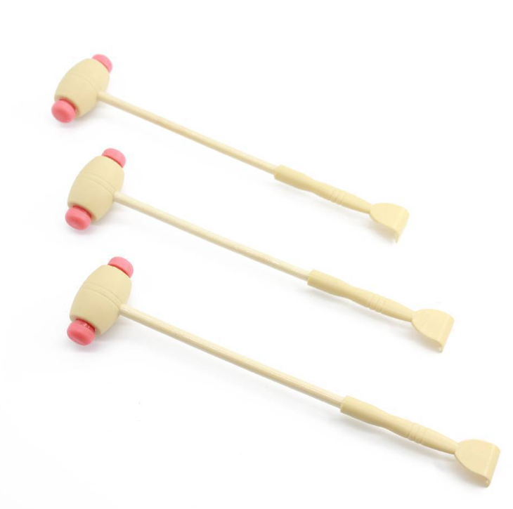 Búa massage lưng bằng gỗ kèm gãi ngứa hình bàn tay, gãi tay, búa Phật, kinh lạc, búa sống L0523