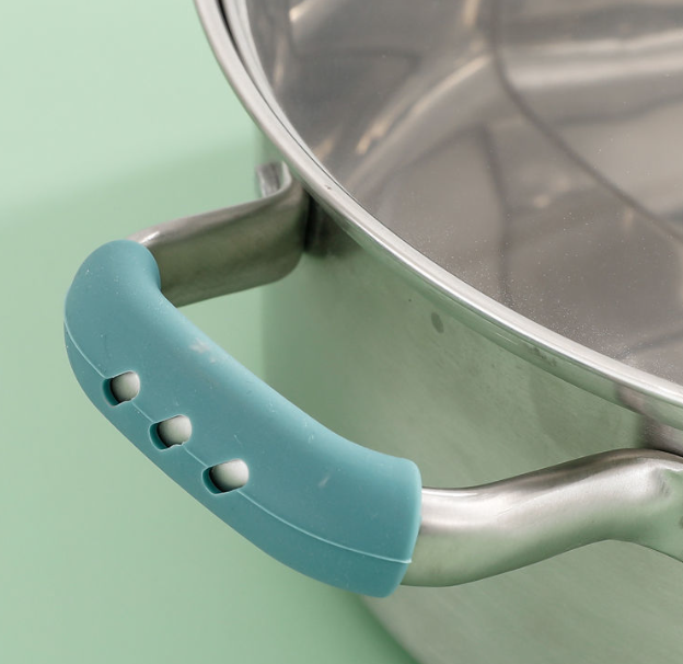 Bọc Tay cầm Nồi Chào silicon chống nóng bỏng, tay cầm chảo rán cầm nắp nồi chịu nhiệt độ cao L0524