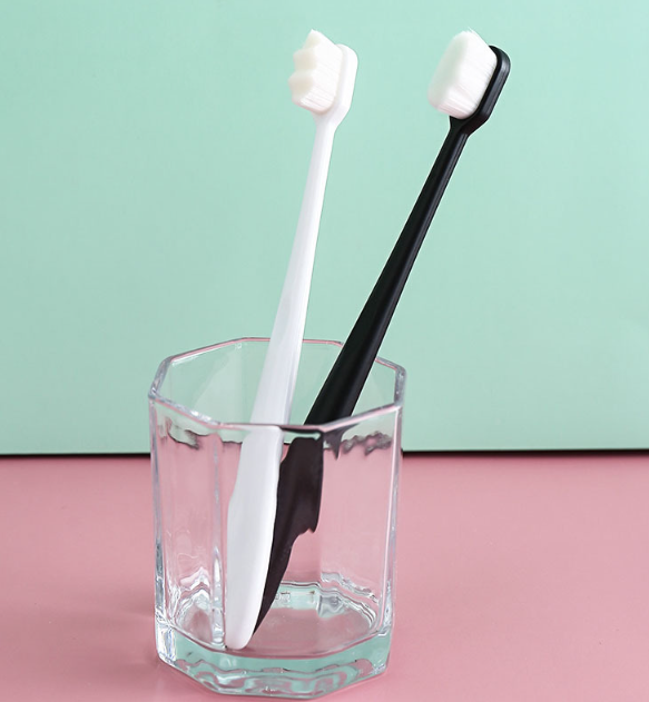 Bàn chải đánh răng Nano mềm kiểu Nhật cho trẻ em người già bàn chải mềm cho phụ nữ mang thai L0553