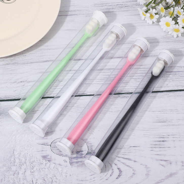 Bàn chải đánh răng Nano mềm kiểu Nhật cho trẻ em người già bàn chải mềm cho phụ nữ mang thai L0553