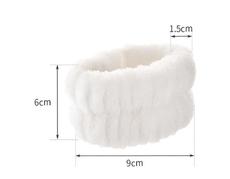 Sét 1 Đôi Vòng đeo tay chống thấm nước rửa mặt chống ướt cổ áo sàn nhà, ống tay chống ẩm thấm mồ hôi (2 Cái) L0612