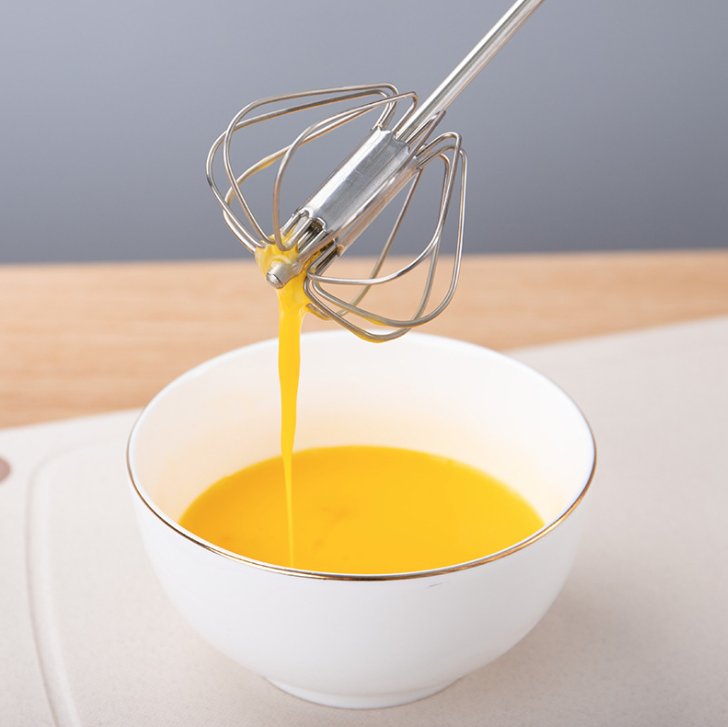 Dụng Cụ đánh trứng bán tự động bằng thép không gỉ, khuấy kem, đánh khuấy dụng cụ làm bánh L0621