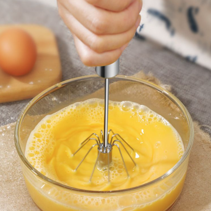 Dụng Cụ đánh trứng bán tự động bằng thép không gỉ, khuấy kem, đánh khuấy dụng cụ làm bánh L0621