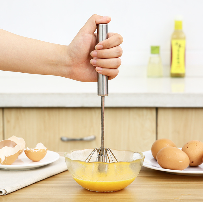 Dụng Cụ đánh trứng bán tự động bằng thép không gỉ, khuấy kem, đánh khuấy dụng cụ làm bánh L0621