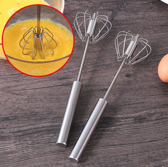 Dụng Cụ đánh trứng bán tự động bằng thép không gỉ, khuấy kem, đánh khuấy dụng cụ làm bánh L0621