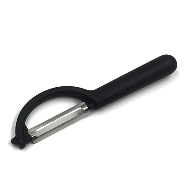 Dao gọt vỏ trái cây bằng thép không gỉ có tay cầm, dụng cụ bào gọt vỏ khoai tây củ quả nhỏ gọn L0623