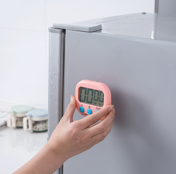 Đồng hồ bấm giờ đếm ngược nhà bếp đồng hồ bấm giờ điện tử báo thời gian canh món ăn L0732