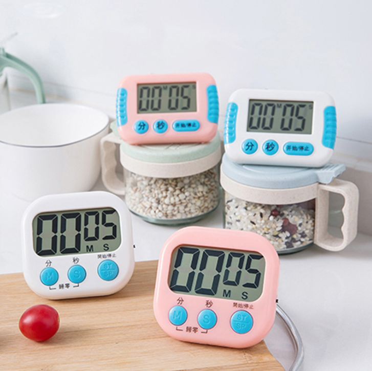 Đồng hồ bấm giờ đếm ngược nhà bếp đồng hồ bấm giờ điện tử báo thời gian canh món ăn L0732