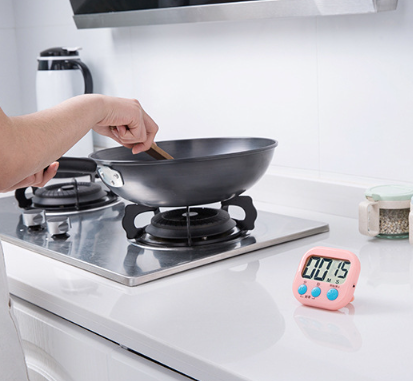 Đồng hồ bấm giờ đếm ngược nhà bếp đồng hồ bấm giờ điện tử báo thời gian canh món ăn L0732