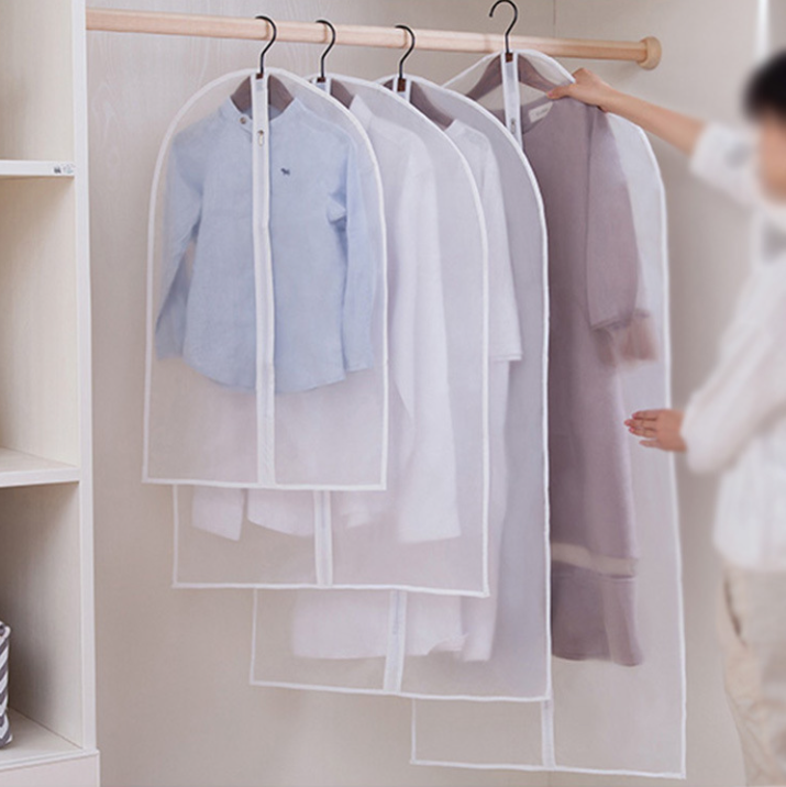Túi bọc treo quần áo trong suốt chống bụi túi đựng bảo vệ quần áo chống thấm ướt côn trùngL0733
