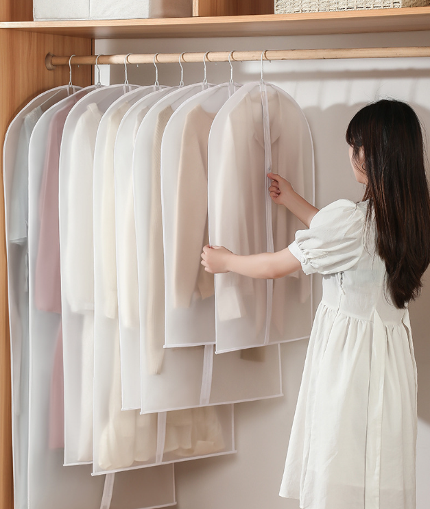 Túi bọc treo quần áo trong suốt chống bụi túi đựng bảo vệ quần áo chống thấm ướt côn trùngL0733