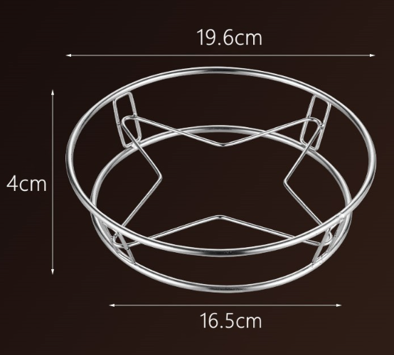 Giá để nồi hình sao 4 cánh inox giá để nồi cách nhiệt chống bỏng, giá để hấp đồ ăn L0911