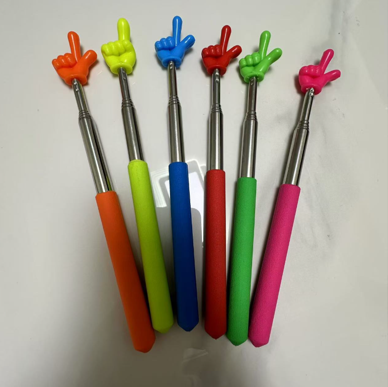 Gậy đọc chỉ bài giáo viên hình ngón tay rút gọn thanh chỉ bài dạy học cho trẻ em đọc bài L0912