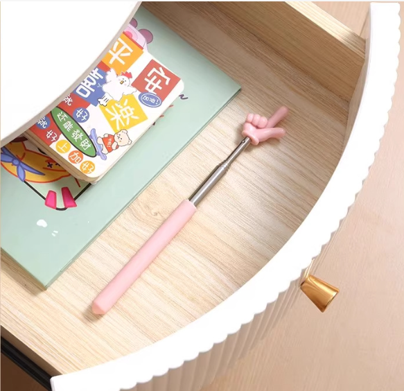 Gậy đọc chỉ bài giáo viên hình ngón tay rút gọn thanh chỉ bài dạy học cho trẻ em đọc bài L0912
