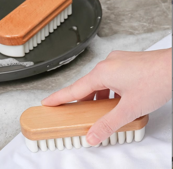 Bàn chải giày bằng da lộn bàn chải lông mềm chăm sóc quần áo bằng da, bàn chải vệ sinh giày da L0913