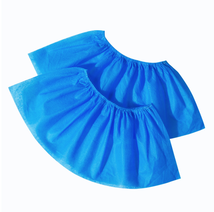 Sét 10 bao bọc giày trong nhà chống trượt dùng một lần vải không dệt chống bẩn phù hợp với mọi loại giày dép L0932