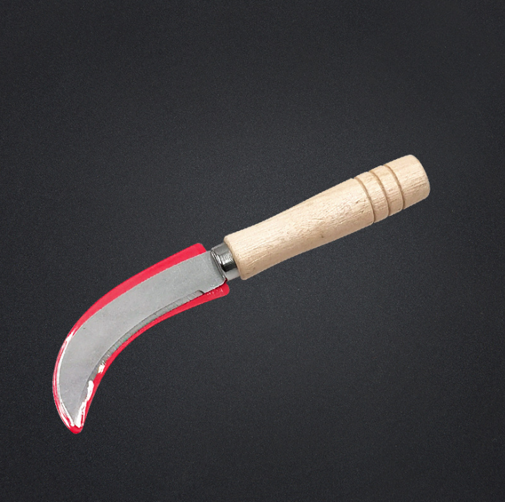 Dao rựa nhỏ bằng thép không gỉ, dao cắt chuối cắt rau củ, dao cắt dứa cắt trái cây, cắt mít, cắt hẹ A0511