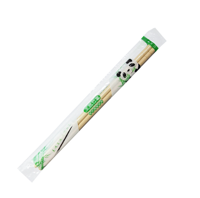 Bịch 50 đôi Đũa tre dùng một lần đóng gói riêng lẻ dùng cho đồ ăn nhanh quán ăn nhà hàng khách sạn A0531