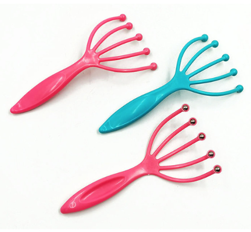 Cây massage đầu hình móng vuốt dụng cụ gãi đầu lưu thông máu giảm stress căng thẳng A0533