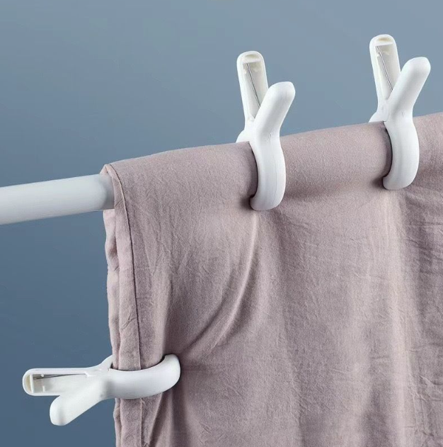 Kẹp nhựa phơi chăn ga gối nệm giữ tấm trải giường kẹp phơi đồ lớn chống gió thổi bay A0642