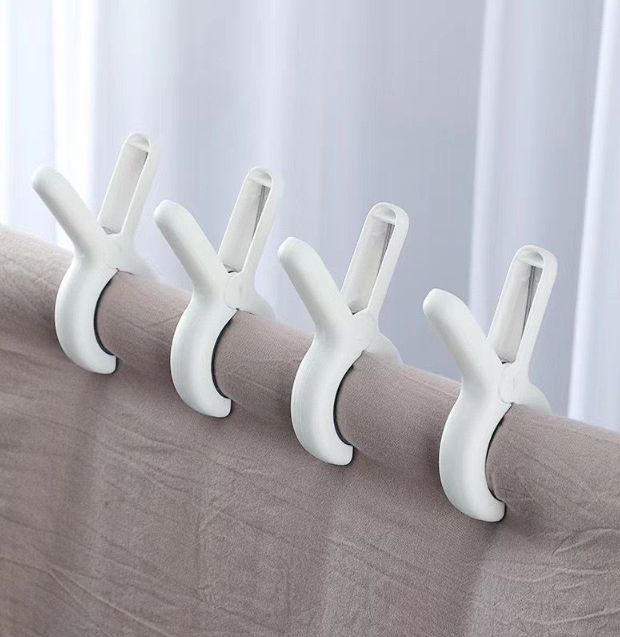 Kẹp nhựa phơi chăn ga gối nệm giữ tấm trải giường kẹp phơi đồ lớn chống gió thổi bay A0642