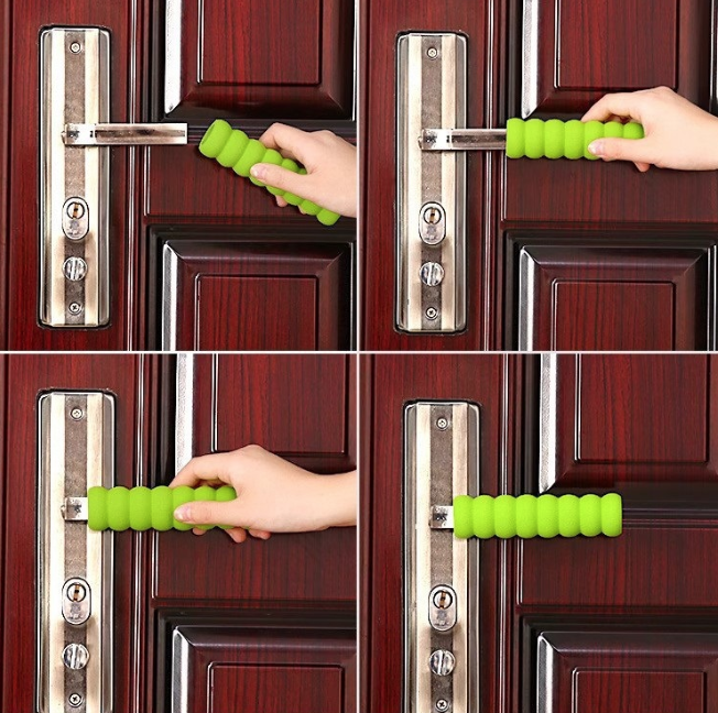 Vỏ bảo vệ tay nắm cửa an toàn cho trẻ em, vỏ chống va chạm bảo vệ tay nắm cửa cho trẻ em A1043