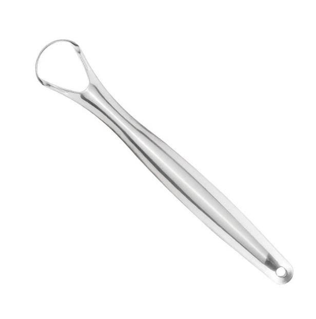 Dụng cụ cạo lưỡi inox, bàn chải vệ sinh lưỡi sạch sẽ loại bỏ vi khuẩn tránh hôi miệng A1116