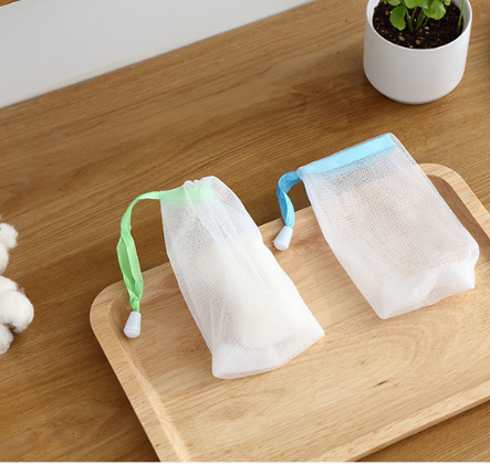 Túi lưới xà phòng tạo bọt thủ công lưới tạo bọt sữa rửa mặt tiện lợi A1131