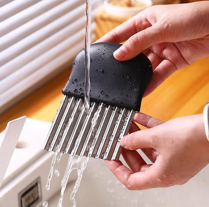 Dao cắt kiểu sóng khoai tây rau củ đa năng, máy cắt rau củ nhà bếp, thái khoai tây chiên A1155