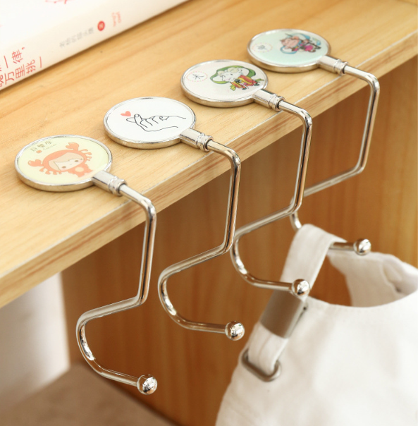 Móc treo bàn học sinh móc treo cặp sách móc để bàn di động không đục lỗ móc treo cặp sách bàn học A1224