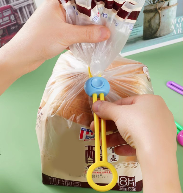 Dây niêm phong buộc túi nilong bọc thực phẩm kẹp túi thức ăn nhanh A1228