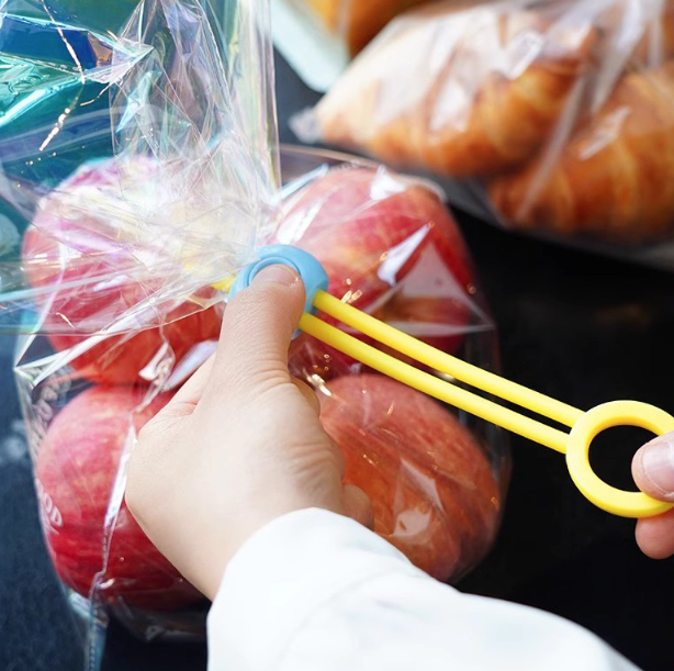 Dây niêm phong buộc túi nilong bọc thực phẩm kẹp túi thức ăn nhanh A1228