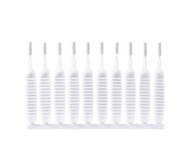 Bịch 10 Cây Chổi vệ sinh lỗ thoát nước vòi sen chổi thông tắc các tia nước vòi tắm mini A1242