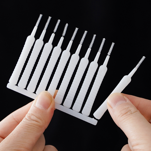 Bịch 10 Cây Chổi vệ sinh lỗ thoát nước vòi sen chổi thông tắc các tia nước vòi tắm mini A1242