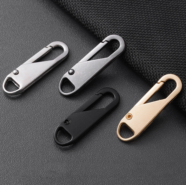 Đầu Khóa kéo kim loại có thể tháo rời đầu khóa kéo sửa chữa hành lý quần áo túi ví bị hỏng khóa A1241