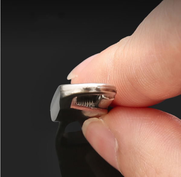 Đầu Khóa kéo kim loại có thể tháo rời đầu khóa kéo sửa chữa hành lý quần áo túi ví bị hỏng khóa A1241