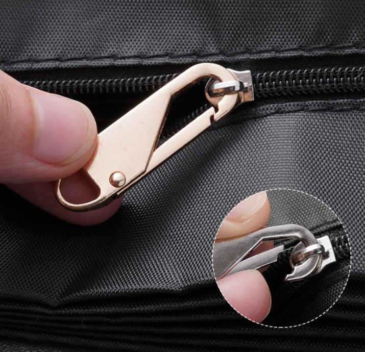 Đầu Khóa kéo kim loại có thể tháo rời đầu khóa kéo sửa chữa hành lý quần áo túi ví bị hỏng khóa A1241