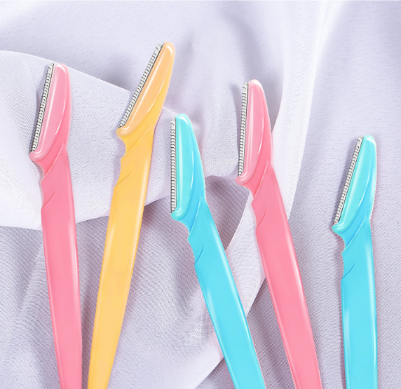 Bộ 3 dao cạo lông mày tay cầm thẳng an toàn chống trầy xước A1245